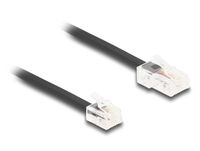 DeLOCK 88039 Telefoonkabel 10 m Zwart