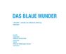 Das Tredition Das blaue Wunder.