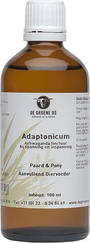 Groene Os Adaptonicum paard/pony 100 Milliliter