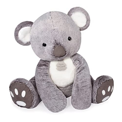 Histoire d'ours - Pluche dier Koala – 70 cm – zeer groot – grijs – in het tropische bos – HO3164