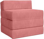 vidaXL Vouwbare Sofa Bed Roze Fluweel
