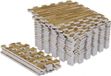 Gorilla Sports Vloermatten - Beschermingsmatten - 18 matten + 8 eindstukken - 30x30 - Puzzel mat - Lichte houtlook