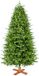 Helsinki Wood Arbre de Noël artificiel - 228 cm - Vert - Ø145 cm - 3331 branches - Pied en bois
