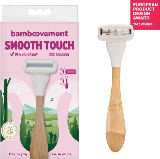 Bamboovement Scheermes Vrouwen - Bamboe Houder & Cartridge - Starterset