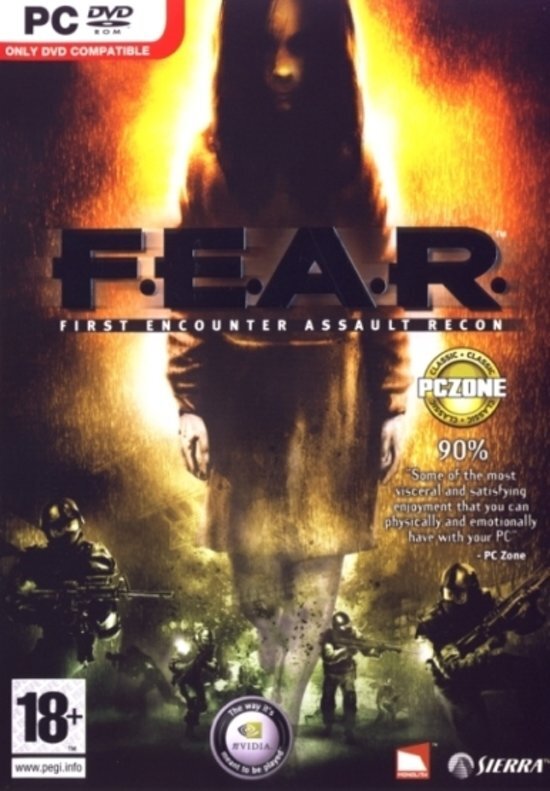 Vivendi / Sierra F.E.A.R. First Encounter Assault And Recon FEAR - Windows