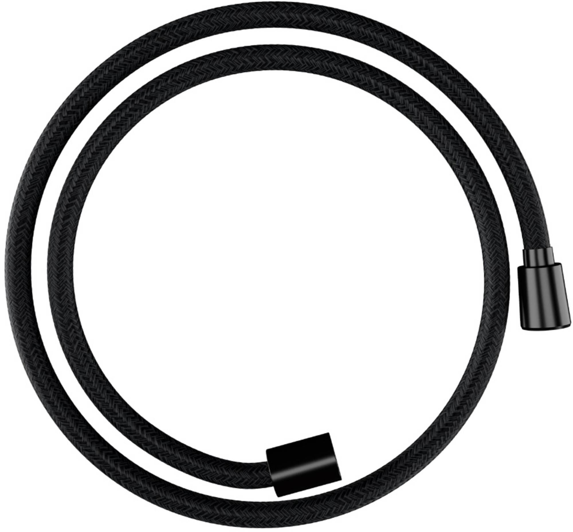 Hansgrohe Designflex Textiel Doucheslang 125cm Brushed Black Chrome 28220340