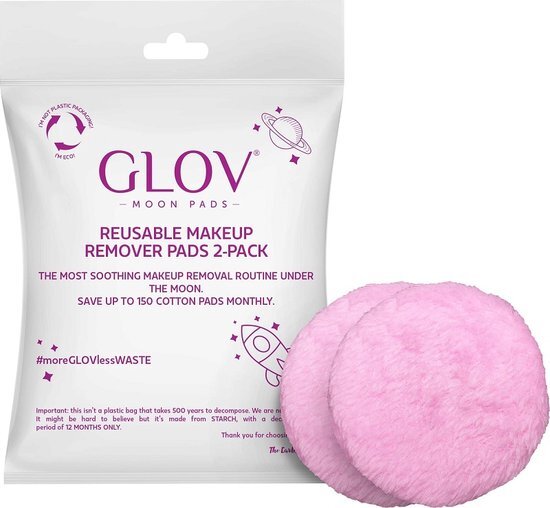 GLOV Moon Pads 2-Pack Make-up remover