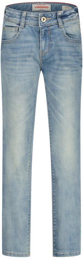 Vingino Damian Jeans Jongens - Broek - Lichtblauw - Maat 164