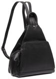 The Chesterfield Brand Howard Waxed Pull Up Rugzak - Zwart