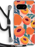 Case Company® - Google Pixel 8 Hoesje met Koord - Perzik - TPU Back Cover