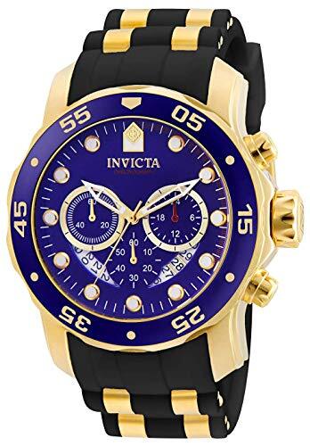 Invicta 6983 Pro Diver Scuba herenhorloge, roestvrij staal, kwarts, blauwe wijzerplaat