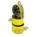 Best Divers ML0055YL duikrol zwart/neongeel, 15 meter