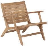 Must Living Lounge chair Laila, 75x75x85 cm, rustic teakwood