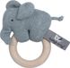 Baby's Only Houten Rammelaar Olifant Stonegreen - Baby Cadeau