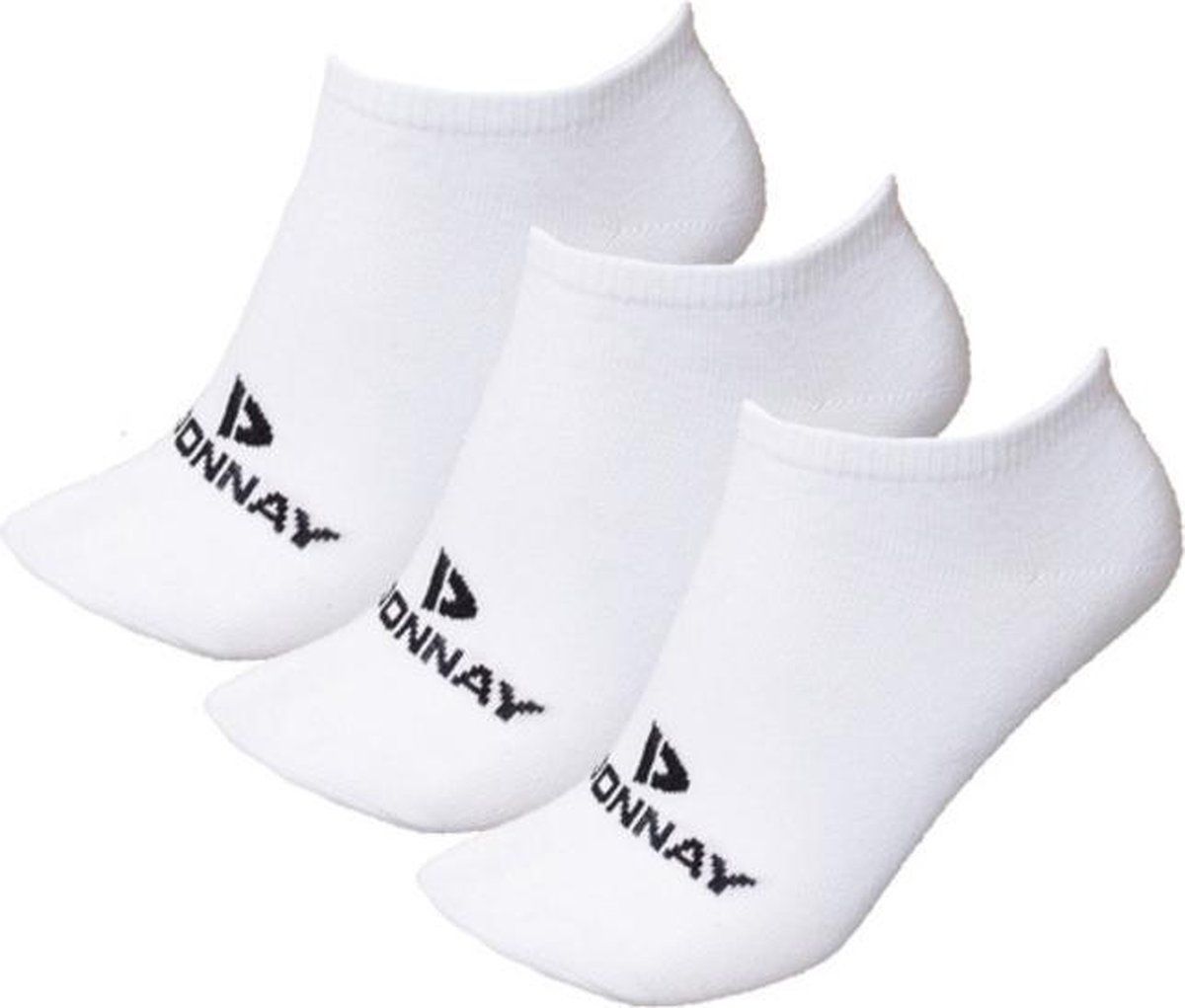 Donnay Sneakersokken Polycotton Wit - 3 Paar