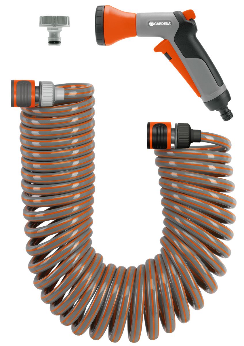 Gardena Spiraalslang Set 10 m - Grijs