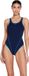 Zoggs Maillot de bain femme 1 pièce Melbourne Haxback marine/bleu clair XL