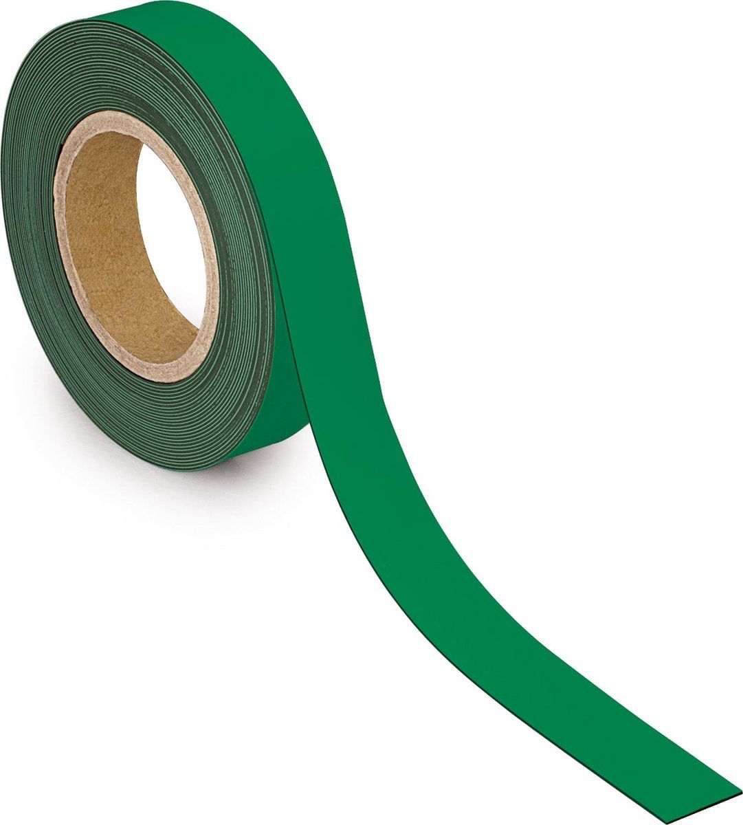 MAUL Magneetband - groen - metaal - beschrijfbaar - 10 m x 30 mm x 1 mm