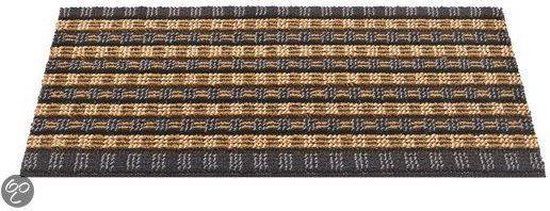 Hamat Deurmat Quadro Scrape grijs 40x60cm