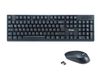 Equip 245220 Clavier et souris - RF Sans fil - QWERTZ Allemand - Noir