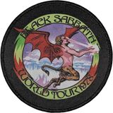 Rock Off Black Sabbath - World Tour 1978 Patch - Zwart
