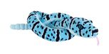Wild Republic Snakes Eco Blue Rock Rammelaar, Gevuld dier, 137 cm, pluche speelgoed, vulling is gesponnen gerecyclede waterflessen, milieuvriendelijk