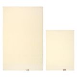 THUN Set van 2 handdoeken crème, 100% katoen, collectie Iconic Elengance, 40 x 60 cm, 60 x 100 cm