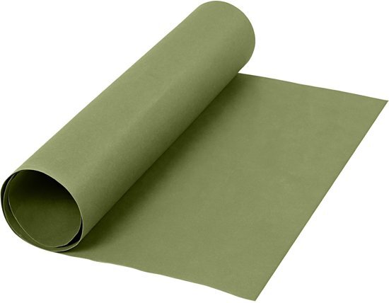 - Faux Leather Papier, b: 50 cm, 350 g/m2, 1 m, groen