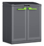 KIS Afvalcontainer Rechthoekig Grafiet - 90x55x100cm