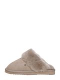 Warmbat Flurry Suede Dames Sloffen - Taupe