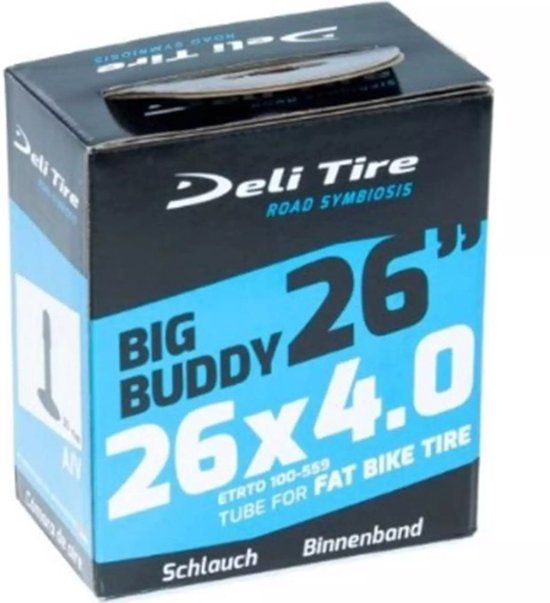 Kenda Binnenband 26x4.00 - Schrader Ventiel - Geschikt voor Fat Bikes - ETRTO 100-559