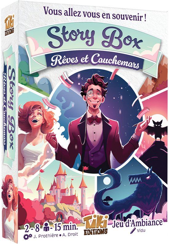 Tiki Editions Story Box, Bordspel, Familie, 8 jaar, Deluxe uitgave, 15 min, Familiespel