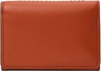 FOSSIL Westover Snap Bifold Kaarthoes Portemonnee Oranje Terracotta Leer