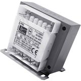 Block EL 100/9 Stuurtransformator, Scheidingstransformator, Veiligheidstransformator 1 x 230 V/AC 2 x 9 V/AC 100 VA