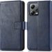 iMoshion Hoesje Xiaomi Poco X5 5G - Book Case - Donkerblauw - Met Pasjeshouder