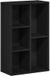 vidaXL Boekenkast Zwart Eiken 50x25x80 cm Engineered Wood