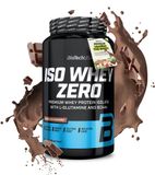 BioTechUSA Iso Whey Zero | Premium wei-eiwitisolaat | Grasgevoerd | Enzymvrij | Suiker- en glutenvrij, 908 g, Chocolade