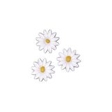 Rayher - Wasmotief Margrieten, 2,5 cm, 6 stuks