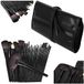 PARENCE - Set van 24 professionele make-upborstels Cosmetische make-upborstels Foundation met etui van imitatieleer