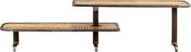 vidaXL Tv-meubel 160x30x40 cm massief mangohout