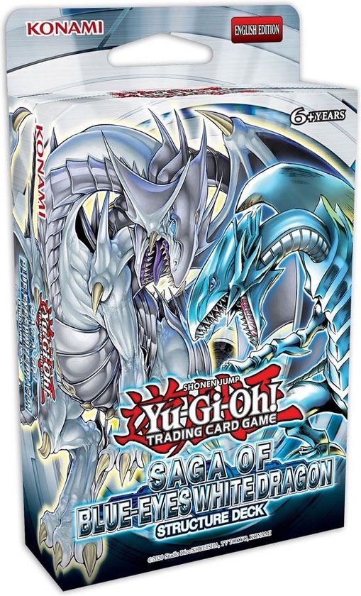 Yu-Gi-Oh Saga of Blue-Eyes White Dragon Structure Deck - Trading Card Game - English Version