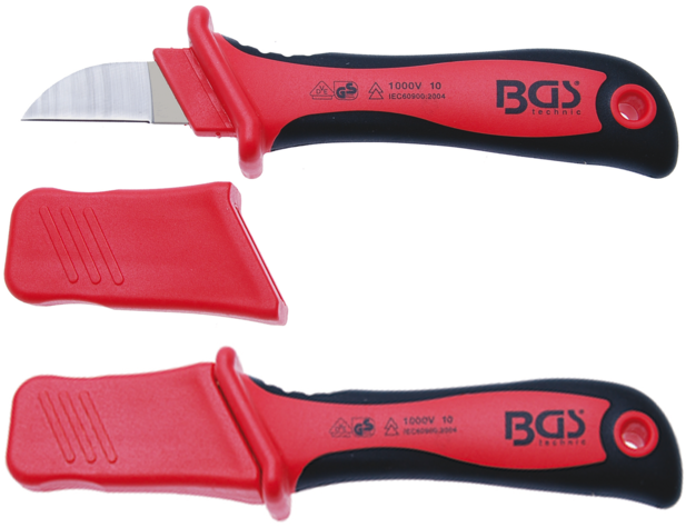 BGS 7965 - Accessoires voor kabelset - zwart, rood - staal