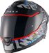 Nexx Y.100R Urbangram Mat Noir Rouge Casque intégral - Taille L