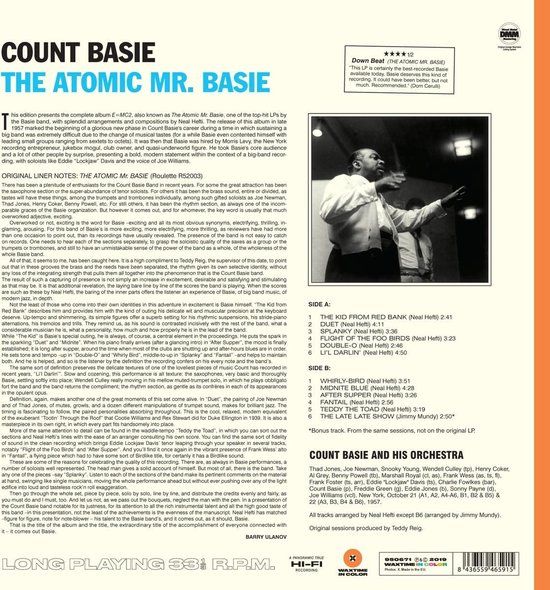 Count Basie Atomic Mr. Basie -Hq- (LP)