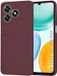 Techsuit Hoesje geschikt voor HONOR X5c Plus - Soft Flex Silicone Back Cover - Plum Red