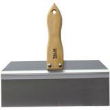 Taliaplast Couteau de finition inox avec manche en bois
