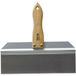 Taliaplast Couteau de finition inox avec manche en bois