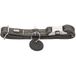 HUNTER hondenhalsband AALBORG ALU-STRONG, steengrijs, Maat: M