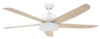 Beacon Lucci Air Louisville Plafondventilator met verlichting Wit 157cm