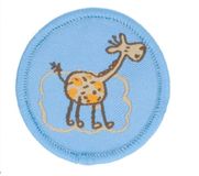 HKM 10229602 patches, blauw, 41 mm x 41 mm